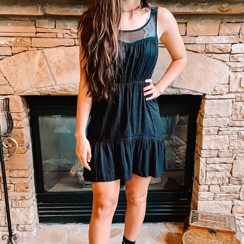 PACSUN BLACK SUMMER DRESS